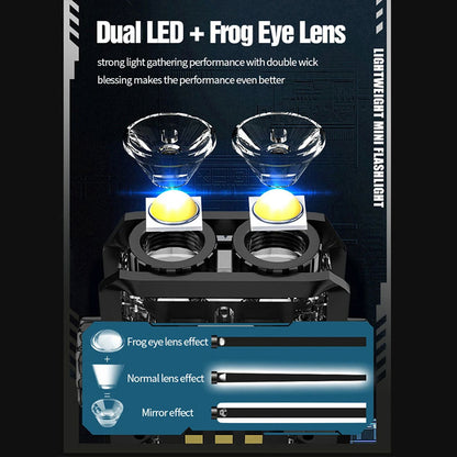 LEDポータブルキーライト｜6段階調光・充電式COBキャンピングライト（マグネット付き）