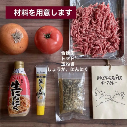 FATCAMP kitchen ファットキャンプキッチン スパイスカレー キーマカレー 業務用大袋 通常商品25袋分