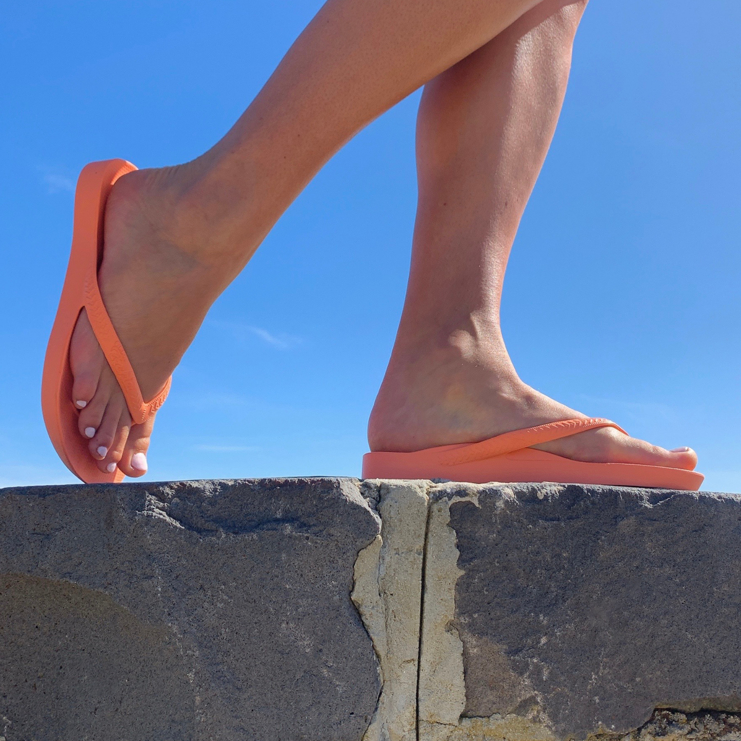 ARCHIES アーチーズ アーチサポートサンダル ピーチ