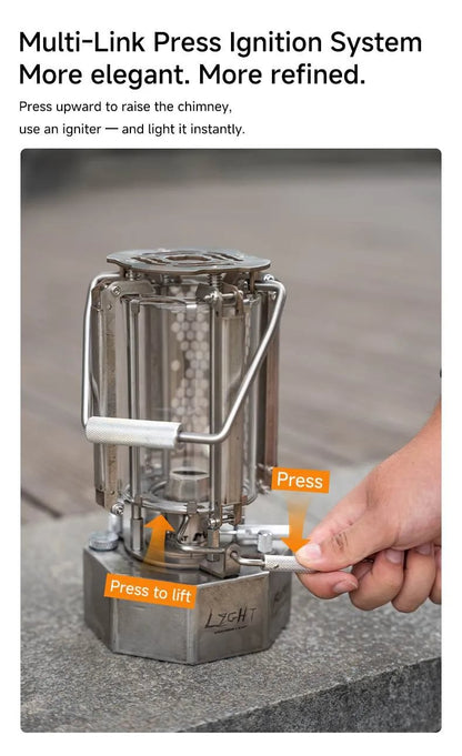 ROCKBROOK ロックブルック ST0001 ヴィンテージ ポータブル 灯油ランタン Light Realm Kerosene Lantern
