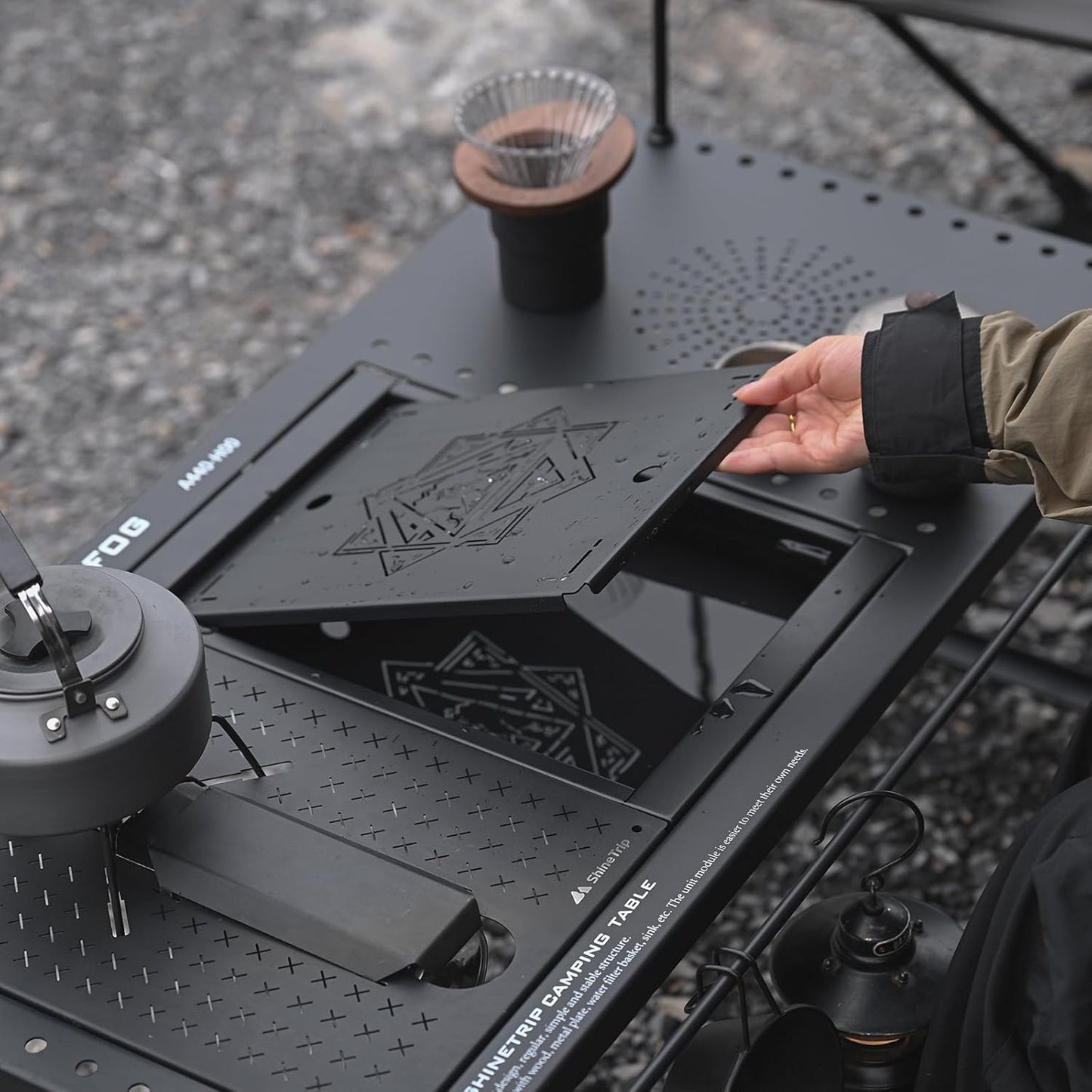 山趣（やましゅみ） SHINE TRIP Outdoors #05 Series Flat IGT Unit Table – Ordinary｜フラットIGTユニットテーブル（通常タイプ）