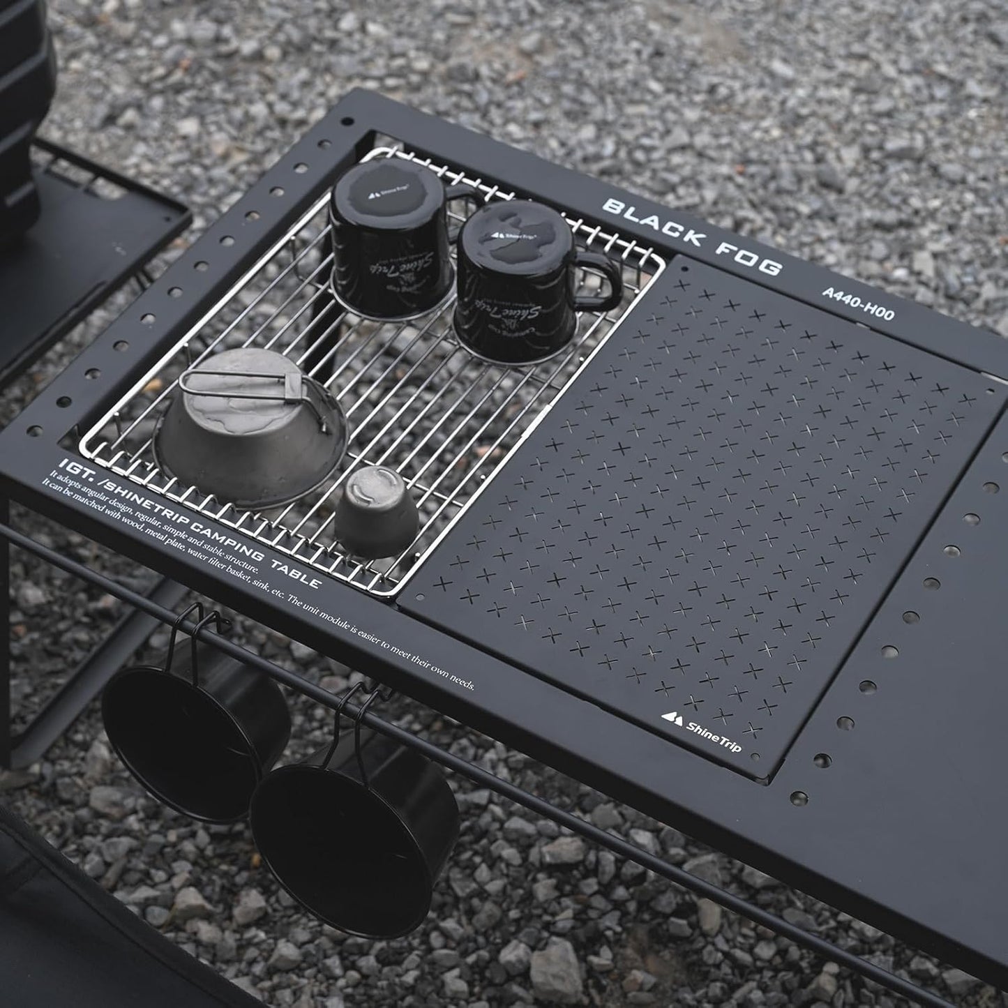 山趣（やましゅみ） SHINE TRIP Outdoors #05 Series Flat IGT Unit Table – Ordinary｜フラットIGTユニットテーブル（通常タイプ）