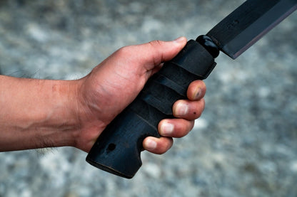 96【KURO】漆黒のナタ2本セット｜太型＆細型｜薪割り・焚き火対応ツール