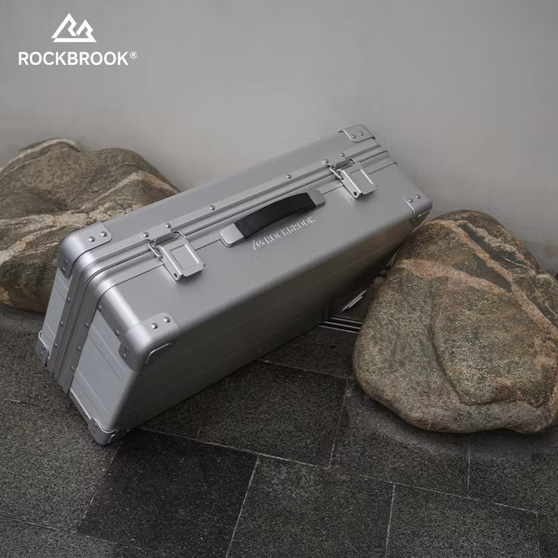 ロックブルック 20L 30L 40L 69L シルバーアルミストレージボックス Rockbrook SLIVER Aluminium Storage Box UltraLite BX1010