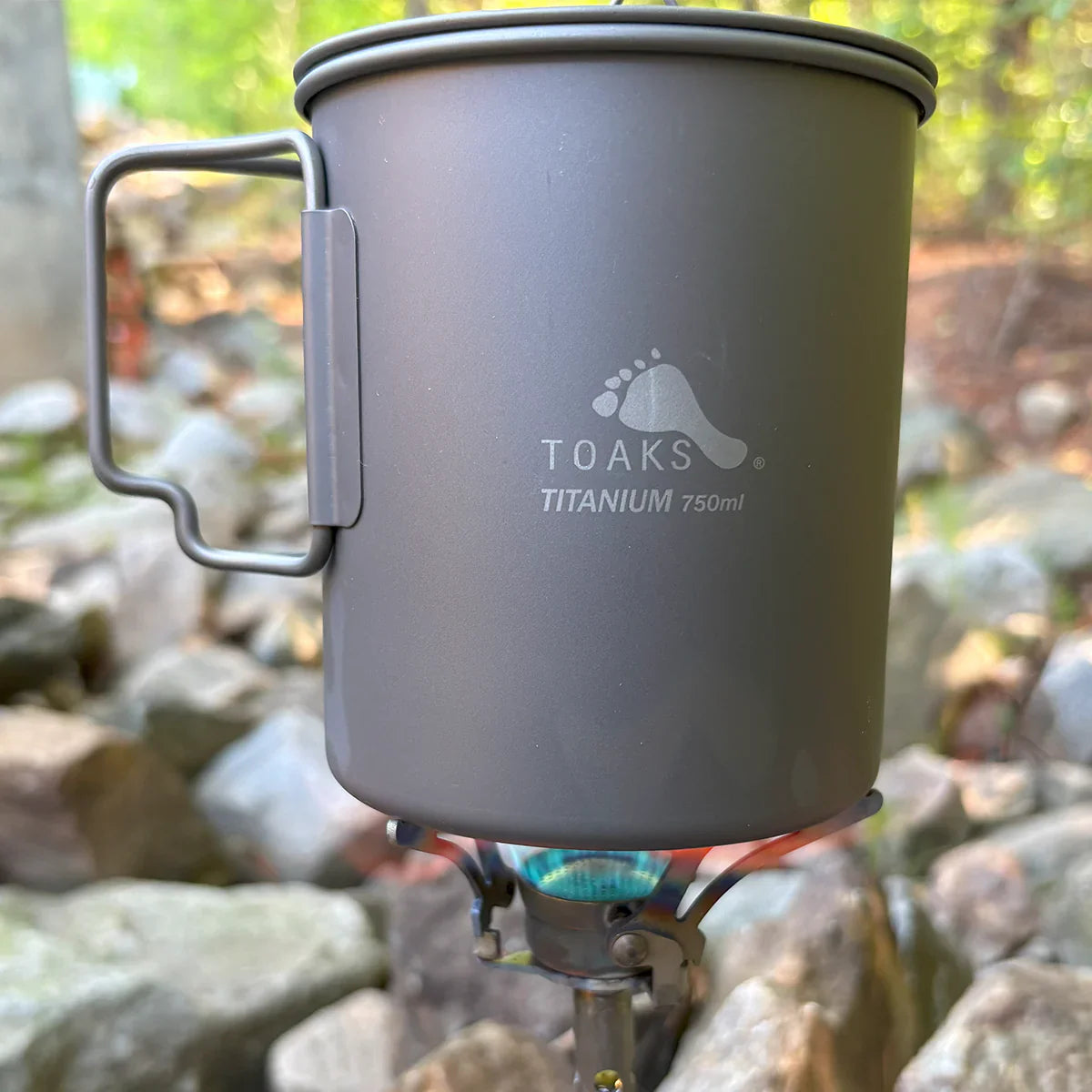 TOAKS（トークス） Titanium Pot Cook Set チタン ポット クックセット 750mlポット＆650mlポットセット CS-15