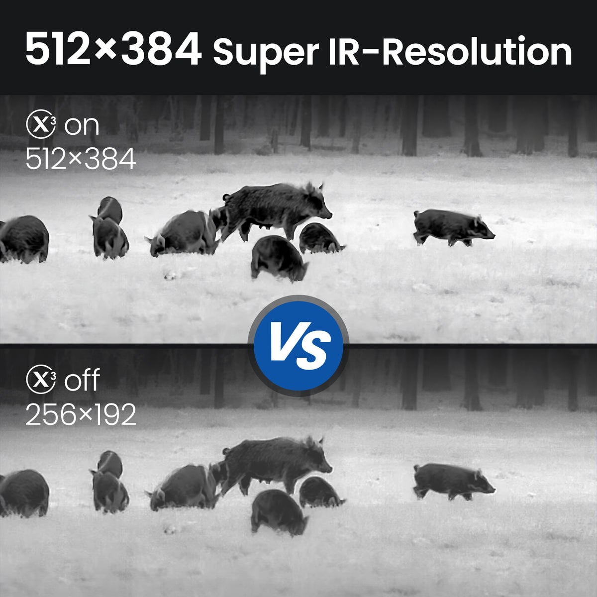 【Android専用・狩猟特化モデル】Thermal Master T2 Max｜1600ヤード対応サーマルスコープ｜13mmレンズ・15倍ズーム・50Hz表示・タクティカルハンドル付属｜赤外線ハンティング単眼鏡