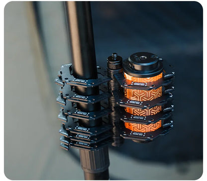 山趣（ShineTrip） ST-05シリーズ ディープウィング メカ ライトアレイ（ライトスタンド／収納ボード）A552-H01 ブラック