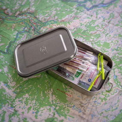 Prometheus Design Werx（プロメテウス デザイン ワークス） Camp Stash Box 800ML キャンプ スタッシュ ボックス 800ml ステンレス収納ボックス