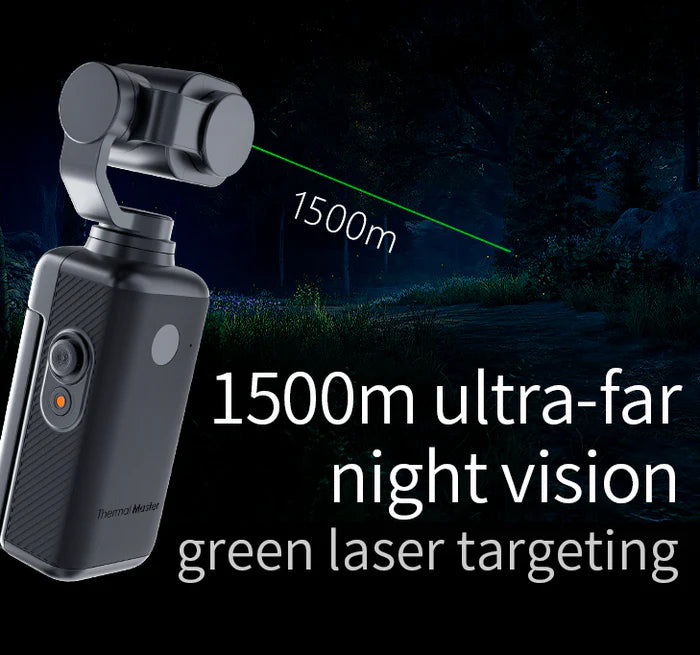 Thermal Master Knight｜世界初の3軸ジンバル搭載サーマルカメラ｜1500m検出・360度監視・暗視・リアルタイム追跡対応