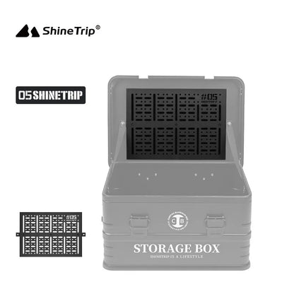 山趣（やましゅみ） SHINETRIP シャイントリップ #05 Series Medium Coffee Box Mesh Sheet（A487-S00）メッシュスクリーン・ミディアム