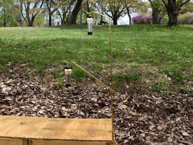 KALUGII カルギイ 変幻2在+ ヘンゲンジザイプラス【真鍮製】ランタンスタンド（高さUPver）