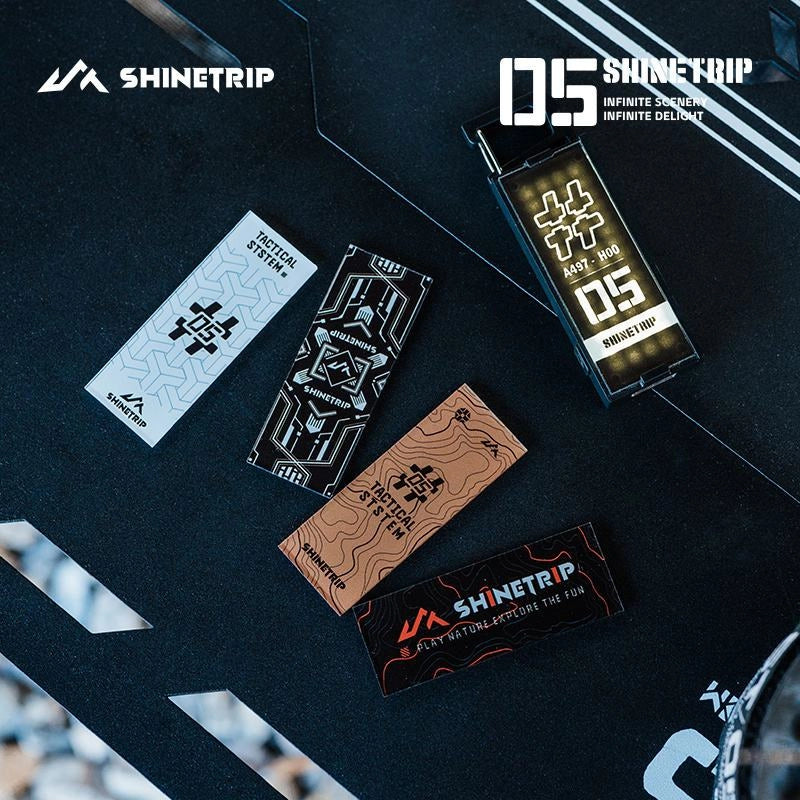 山趣（ShineTrip） ST-05シリーズ タクティカルエンブレムライト／ライトボードセット