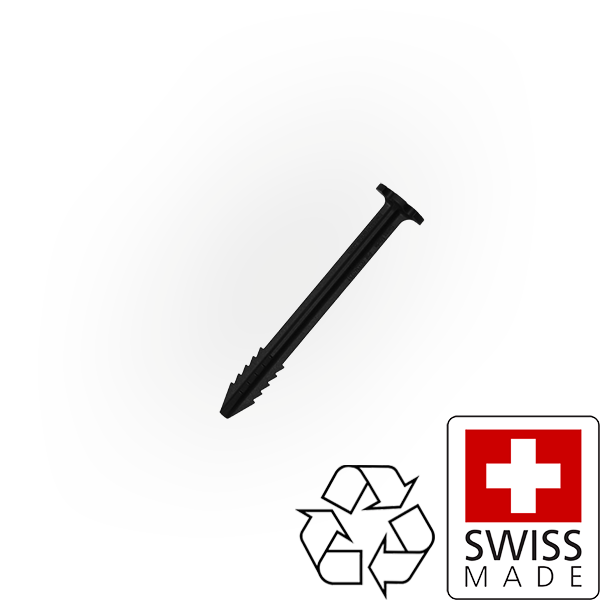 SwissPiranha（スイスピラニア）BlackFisk（ブラックフィスク）BFシリーズ 100%リサイクル素材 超軽量テントペグ