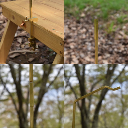 KALUGII カルギイ 変幻4在+ ヘンゲンジザイプラス【真鍮製】4wayランタンスタンド（高さUPver）