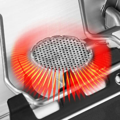 折りたたみ式 ミニカセットストーブ｜ポータブル 風防付き 2600W キャンプ用ガスバーナー