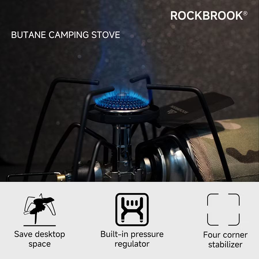 ロックブルック 折りたたみ式 ポータブルストーブ Rockbrook SV9002