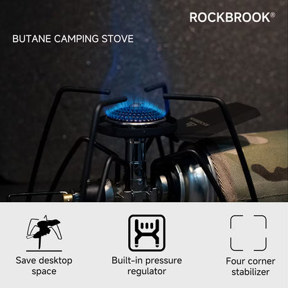 ロックブルック 折りたたみ式 ポータブルストーブ Rockbrook SV9002