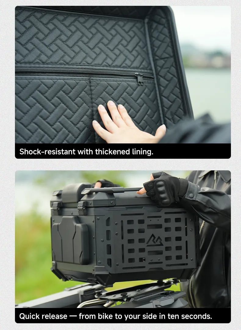 ロックブルック ROCKBROOK BX1028V3 MOTO アルミモーターサイクルケース サイドテーブル付き