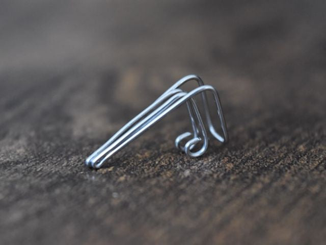 KALUGII カルギイ Driclip／ドリクリップ2nd-S アルミケース付【ステンレス製】コーヒードリップ 注ぎ口