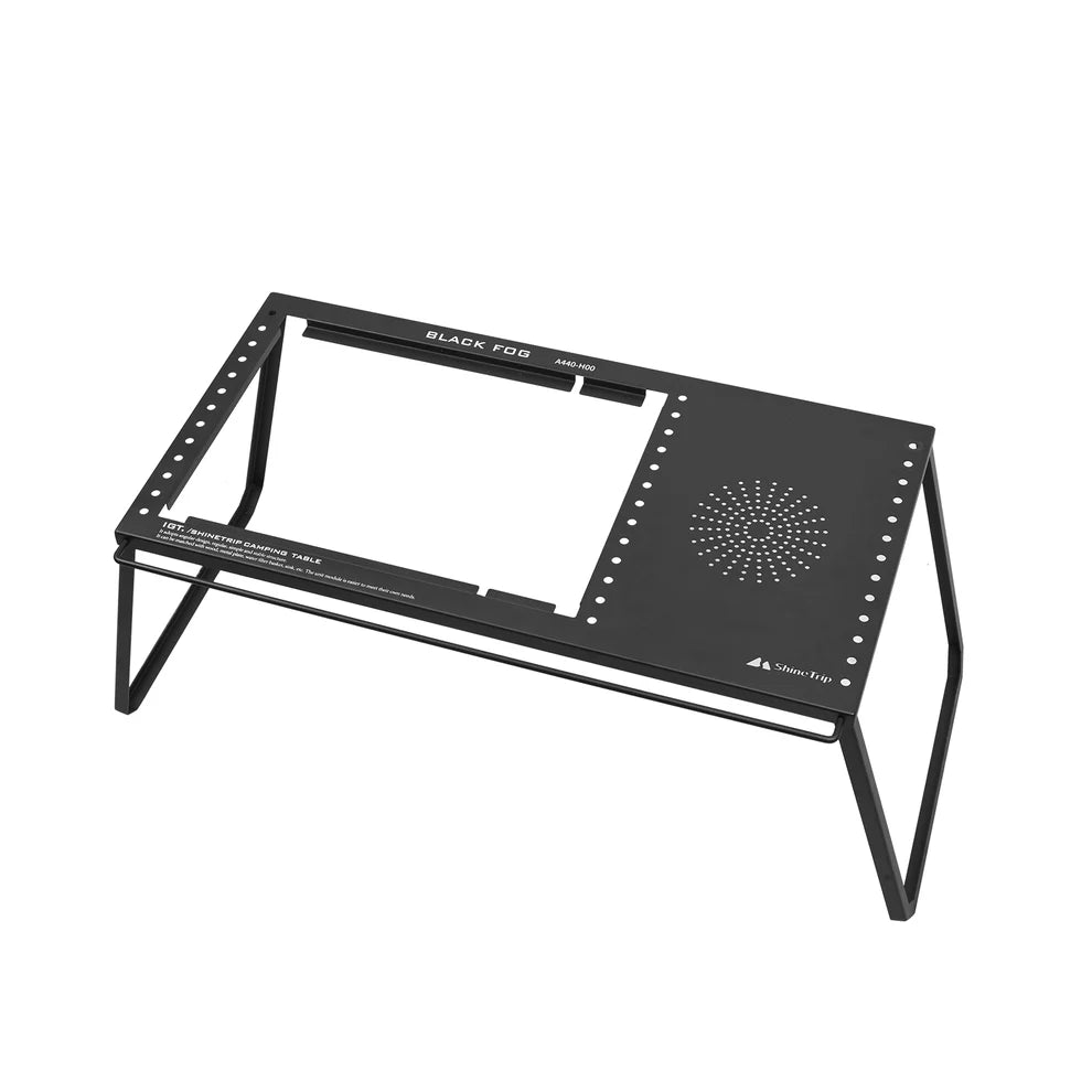 SHINE TRIP Outdoors（シャイン・トリップ／山趣）#05 Series Black Mist IGT Camping Table｜ブラックミストIGTモジュラーキャンプテーブル
