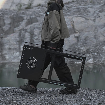 SHINE TRIP Outdoors（シャイン・トリップ／山趣）#05 Series Black Mist IGT Camping Table｜ブラックミストIGTモジュラーキャンプテーブル
