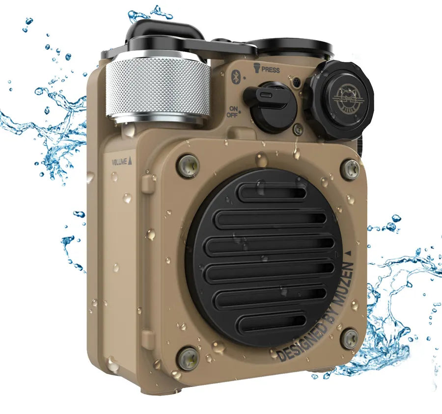 MUZEN Wild Mini 第2世代 Bluetooth スピーカー ブラック メタルグレー グリーン イエロー