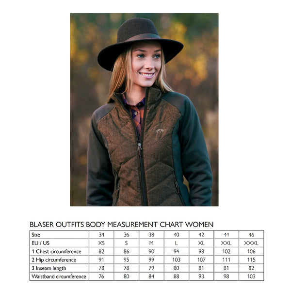 ブレーザー レディースフリースジャケット 競技射撃 Blaser Ladies Fleece Jacket Kora