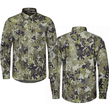 ブレーザー エアフローシャツ カモ柄 競技射撃 Blaser Airflow Shirt HunTec CAMO