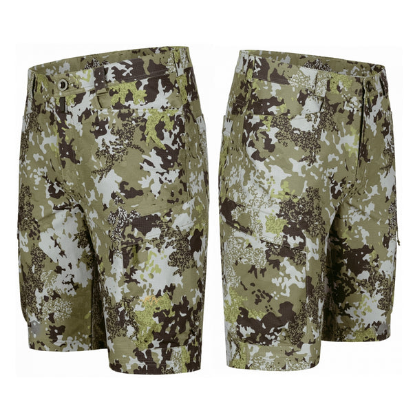 ブレーザー エアフロー ショーツ カモ柄 競技射撃 Blaser Men's Airflow Shorts HunTec Camouflage