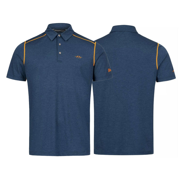 ブレーザー ポロシャツ 23 BLUE 競技射撃 Blaser COMPETITION Men's Polo Shirt 23