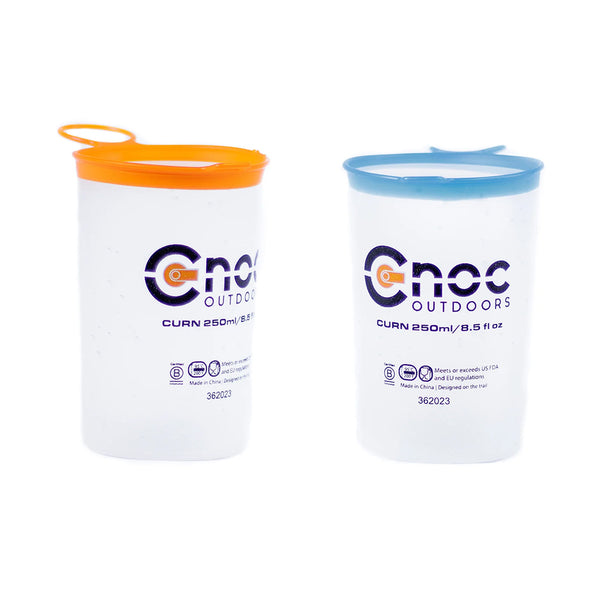 Cnoc Curn 2 Cup Set CN-2CC クノック カーン 2カップセット250ml x 2個 TPU製 超軽量折りたたみ式カップ