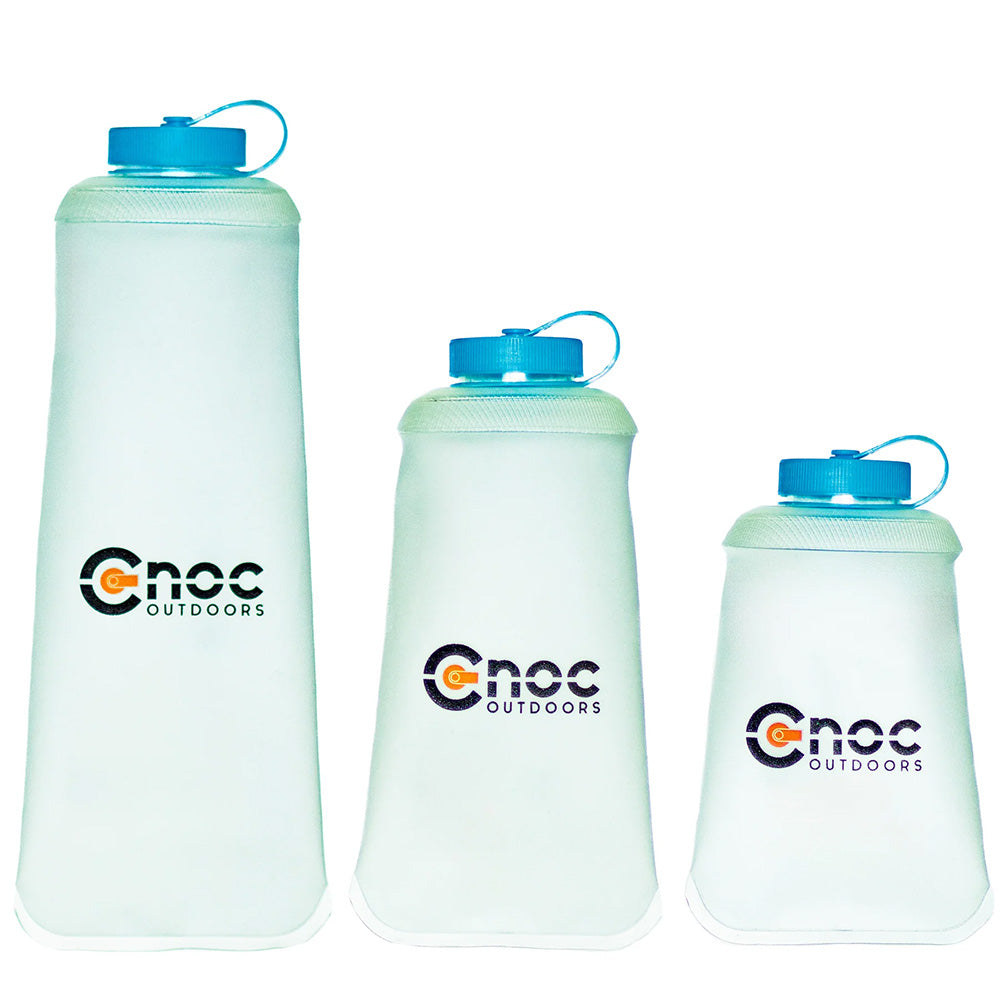 クノックアウトドア ハイドラムコラプシブルフラスク 42mm口径 350ml 500ml 750ml ブルー オレンジ CNOC Outdoor Hydriam Collapsible Flask