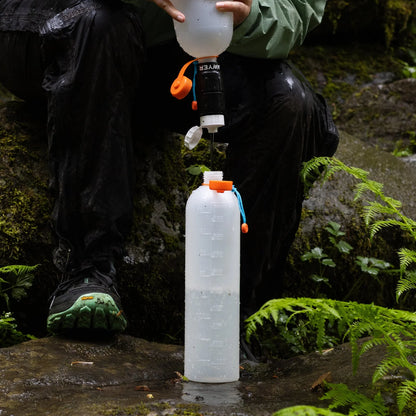 CNOC Outdoors（クノック）Thru Bottle V2 スルーボトル｜700ml・1L 28mm浄水器対応 ULウォーターボトル