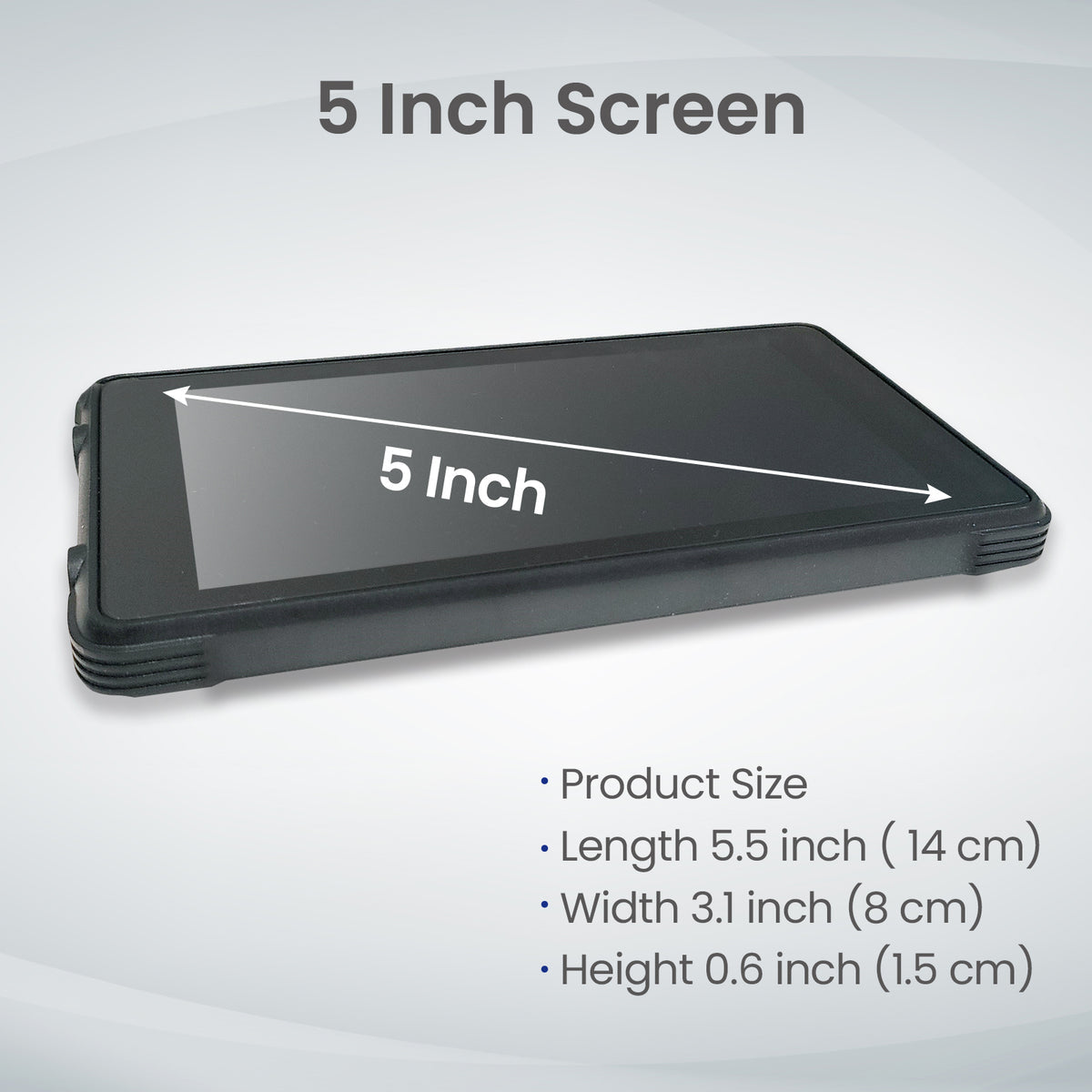 【Thermal Master公式タブレット】Titan Pad Plus XK550N｜5インチ 1920×1080 FHD・防塵防水・耐落下2m・赤外線機器制御／温度管理用業務端末