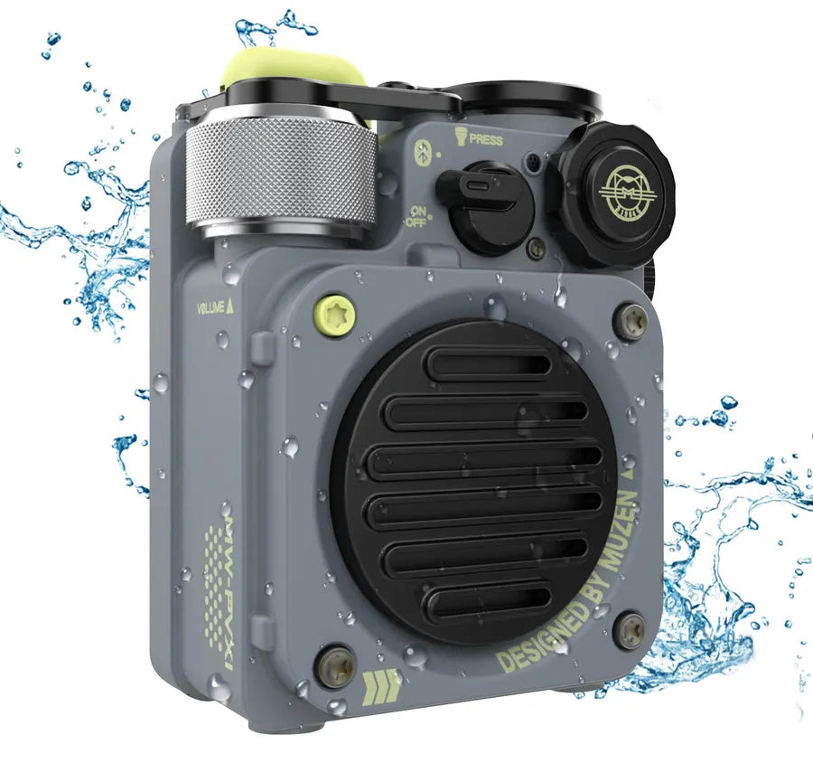 MUZEN Wild Mini 第2世代 Bluetooth スピーカー ブラック メタルグレー グリーン イエロー