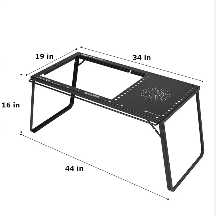 SHINE TRIP Outdoors（シャイン・トリップ／山趣）#05 Series Black Mist IGT Camping Table｜ブラックミストIGTモジュラーキャンプテーブル