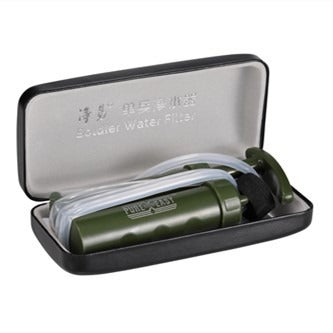 携帯用アウトドア浄水器｜緊急サバイバル・キャンプ用ポータブルポンプフィルター