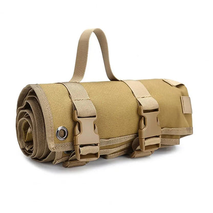 アウトドア防水シューティングマット｜滑り止め加工・多機能キャンプパッド・折りたたみ収納可