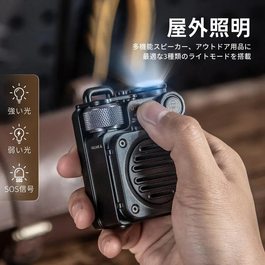 MUZEN Wild Mini 第2世代 Bluetooth スピーカー ブラック メタルグレー グリーン イエロー
