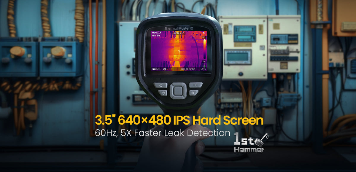 【現場対応型ハイエンドモデル】Thermal Master THOR001｜25Hz・256×192解像度｜±1.5℃高精度・マクロ8cm対応・Wi-Fi／USB接続・PC分析対応サーマルカメラ