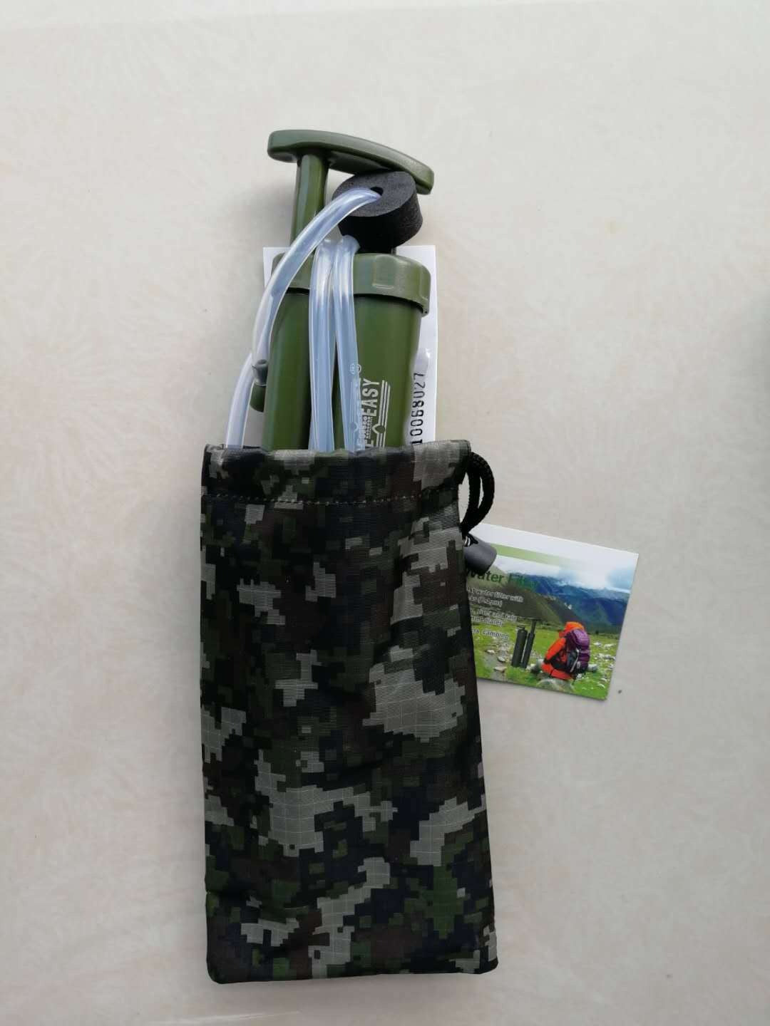 携帯用アウトドア浄水器｜緊急サバイバル・キャンプ用ポータブルポンプフィルター