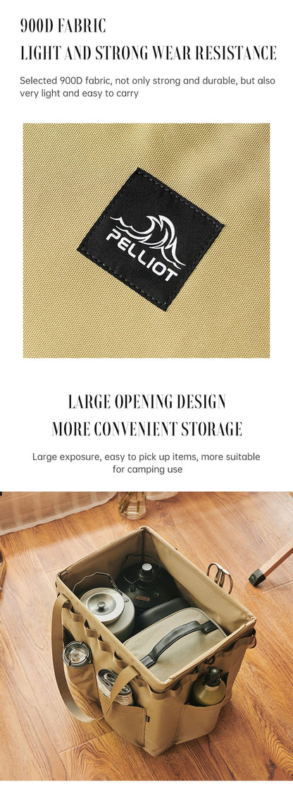 折りたたみ式キャンプ収納ボックス｜防水・大容量30L・多機能アウトドアギア収納