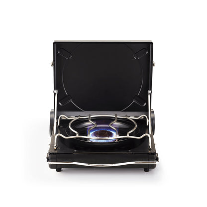 岩谷産業 イワタニ FORE WINDS ラックスキャンプストーブ FW-LS01 風防搭載 アウトドア用カセットこんろ Iwatani LUXE CAMP STOVE