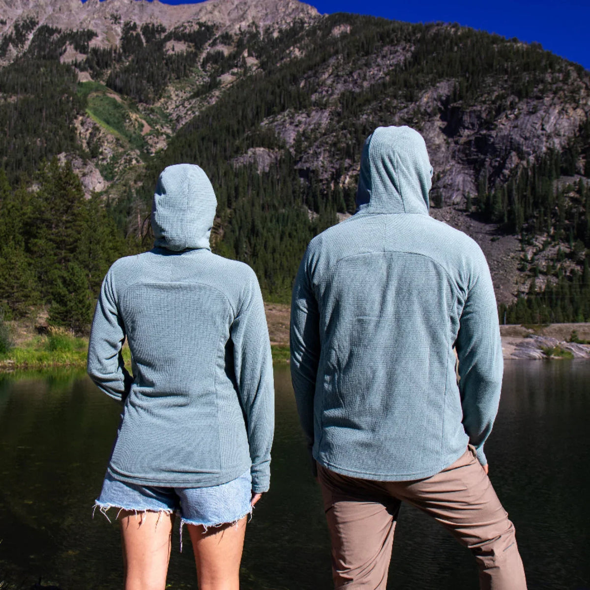 SkyGOAT（スカイゴート）CAMP Hoodie メンズ｜GOATgrid マイクログリッドフリース フーディー