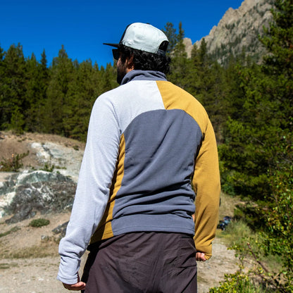 SkyGOAT（スカイゴート）CAMP Jacket メンズ｜GOATgrid マイクログリッドフリース フルジップジャケット フードなし