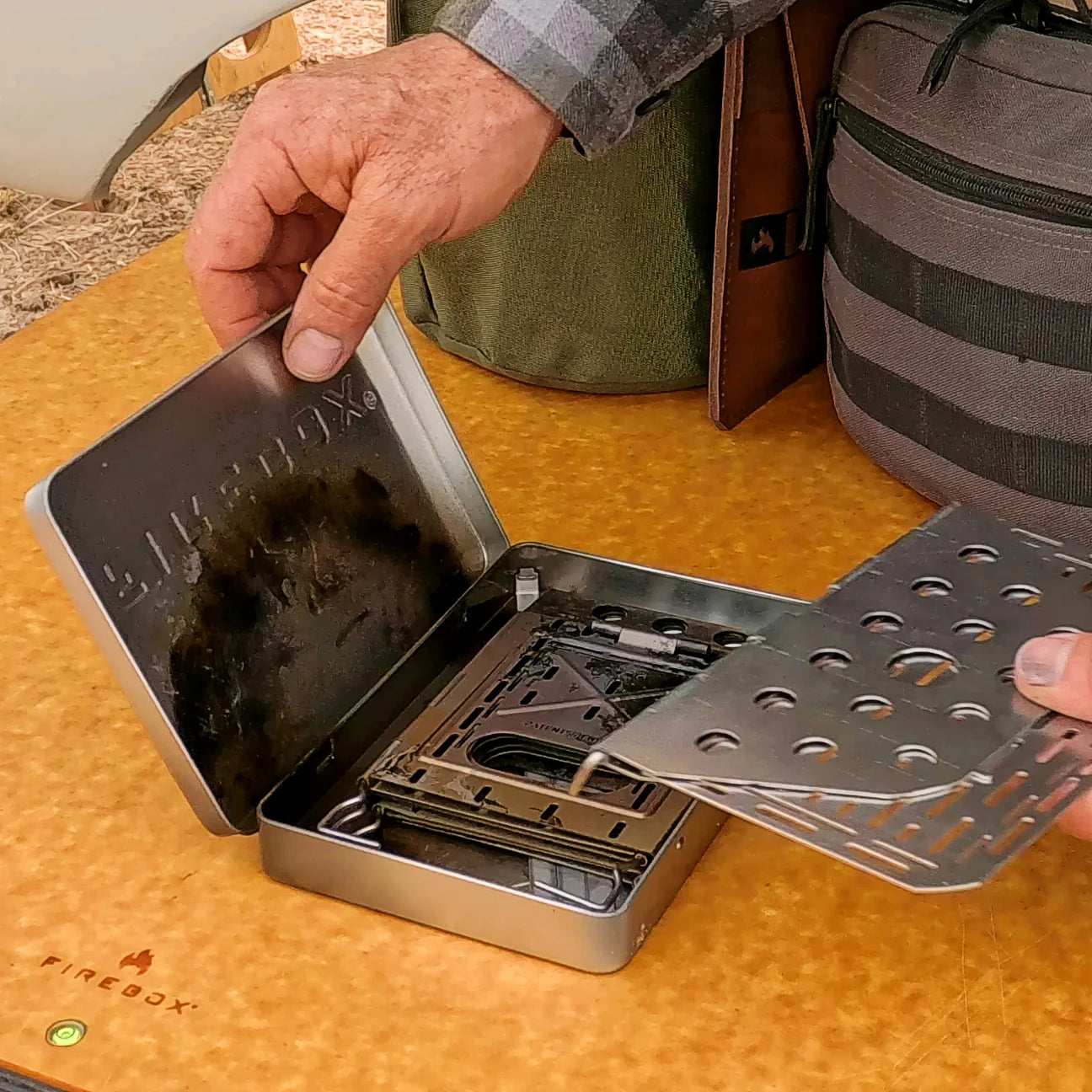 FIREBOX Freestyle HEX-Stove Kit ヘックスストーブ ステンレス チタン FIREBOX Freestyle HEX-Stove Kit ヘックスストーブ ステンレス チタン