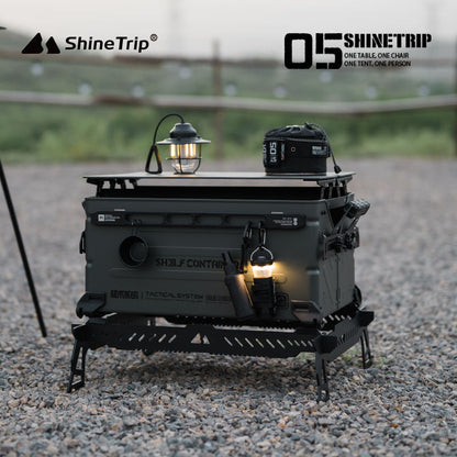 山趣（やましゅみ） SHINETRIP シャイントリップ #05 Series Tactical Open Box（A458-D00 / A458-H00）タクティカルオープンボックス