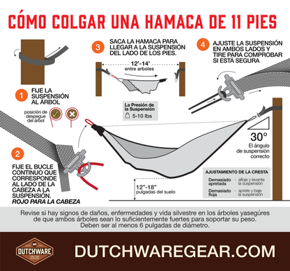 Dutchware Gear（ダッチウェアギア） 2-Person Chameleon Package 2人用 カメレオン ハンモック パッケージ フルセット DUT174