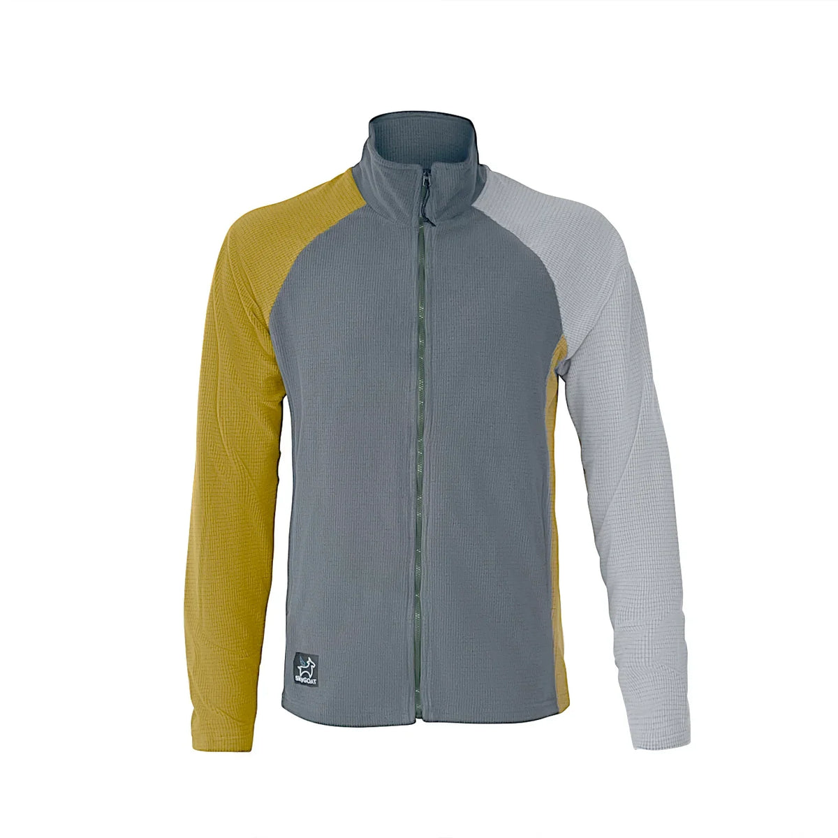 SkyGOAT（スカイゴート）CAMP Jacket メンズ｜GOATgrid マイクログリッドフリース フルジップジャケット フードなし