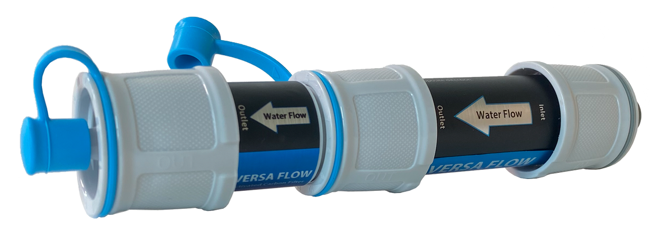 ハイドロブルー ヴァーサフロー カーボンフィルター セット 軽量 水フィルター 浄水 HYDROBLU VersaFlow with Activated Carbon Filter HB-VF-06